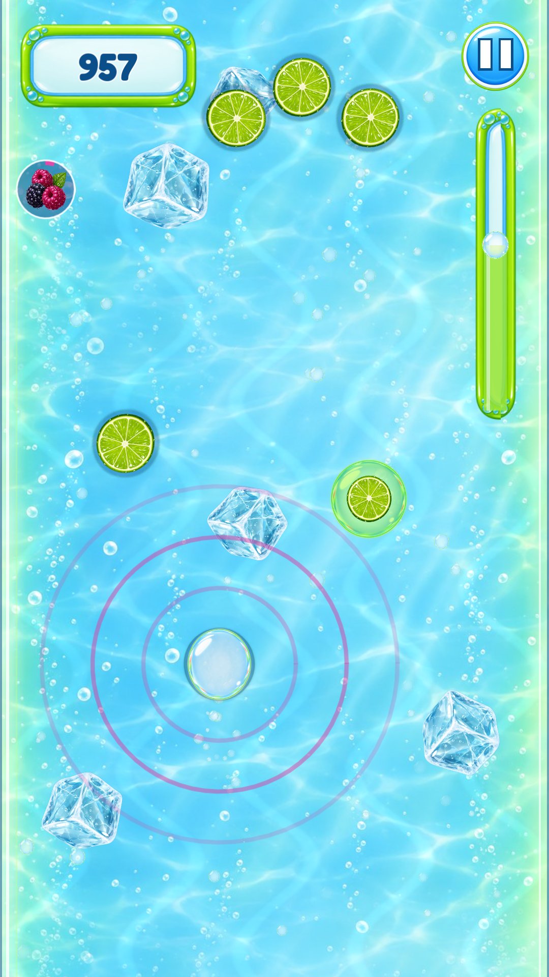 Berry magnet: slices nearby come to you.