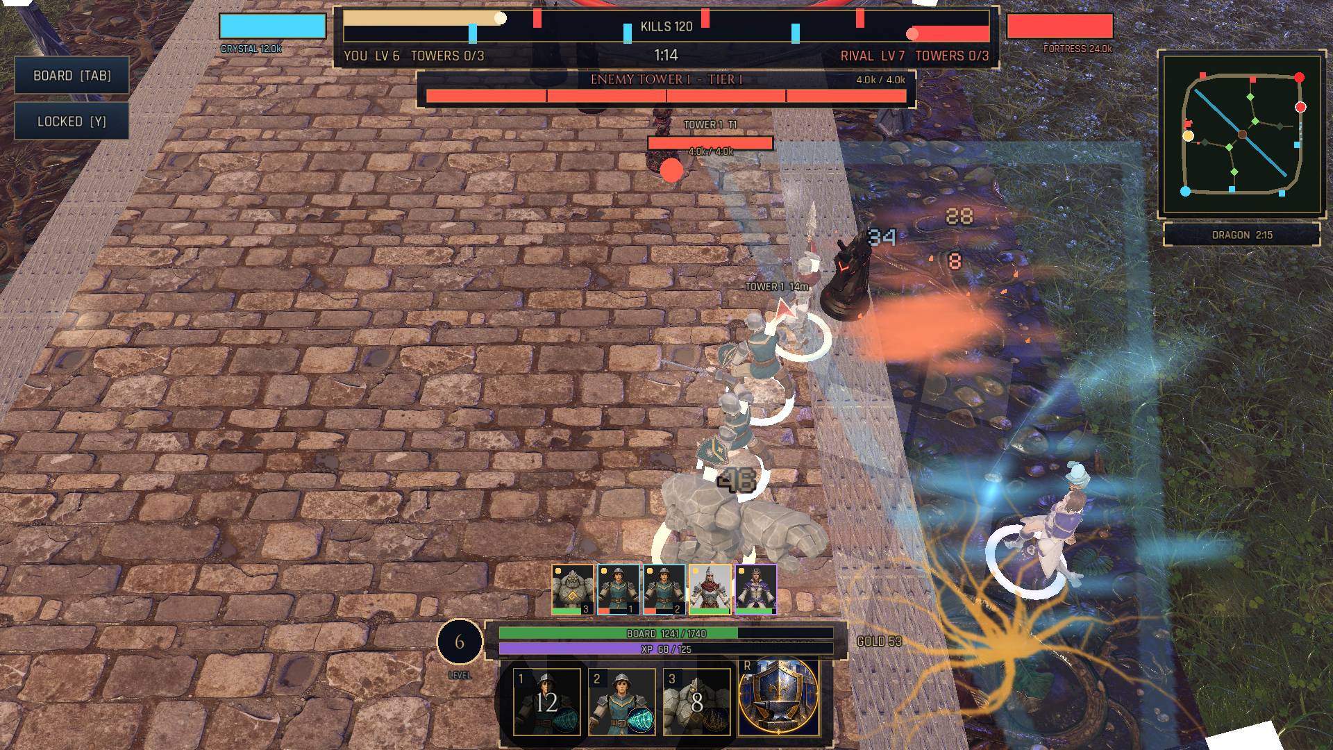 Raise Shield Wall as your army advances.