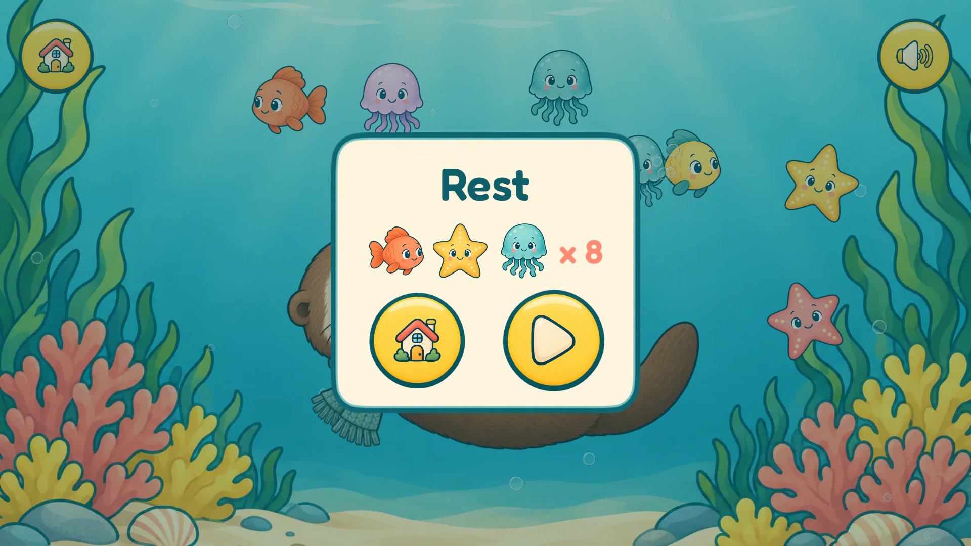 Take a rest whenever you like, then carry on.