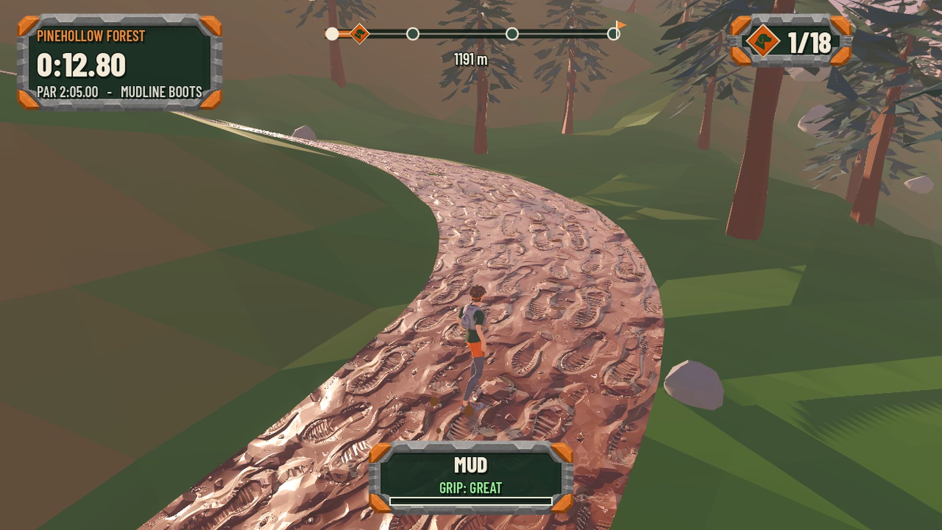 Mud slows you down, but Mudlines keep their grip.