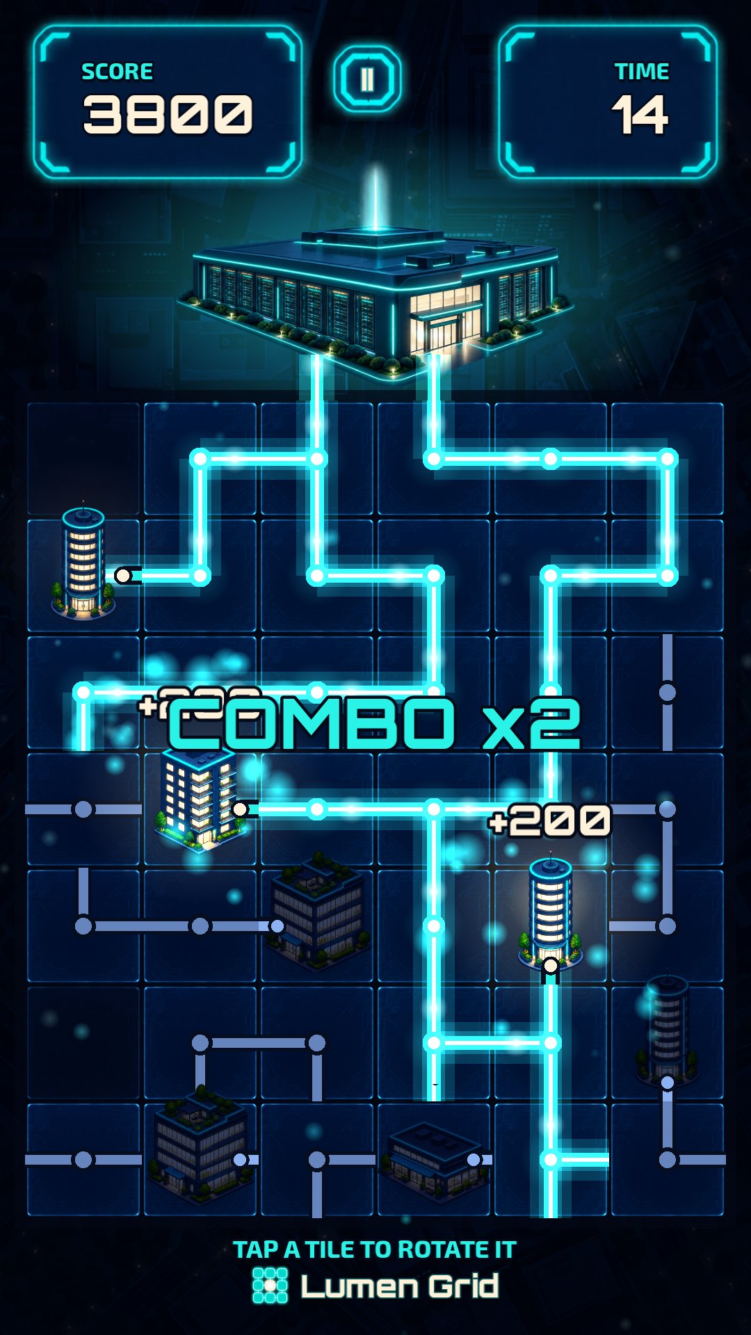 Two buildings, one move: COMBO x2.